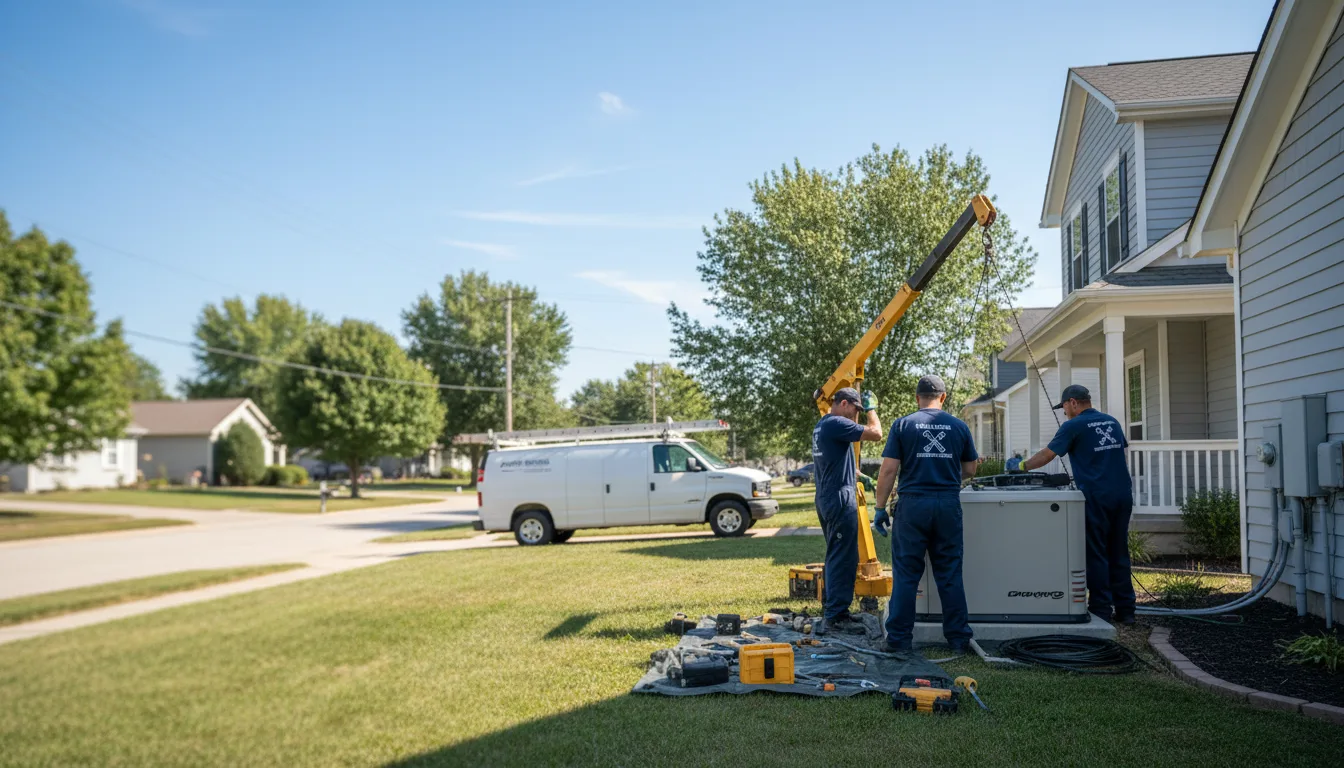 Generator Installation in Meredosia, IL near me